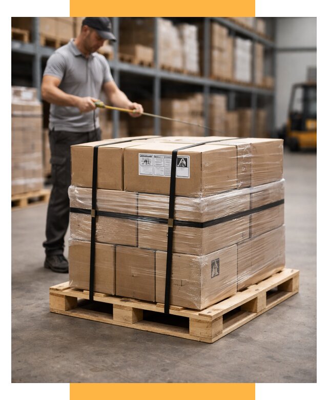 Упаковка и паллетирование грузов от 3605 р. | СетСервис-Рюп