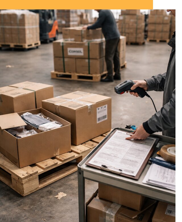 Сборные грузы из Китая: доставка, склад и таможня от 18542