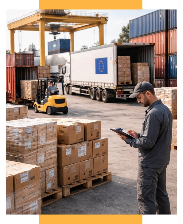 Доставка грузов из Европы от 12361 р., логистика СетСервис-Рюп