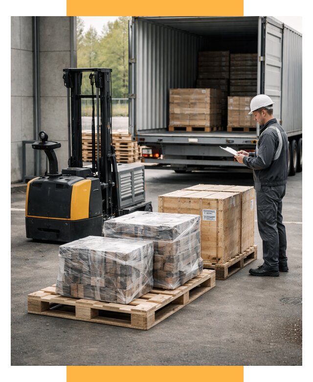 Доставка оборудования из Европы под ключ от 46355 р. | СетСервис-Рюп