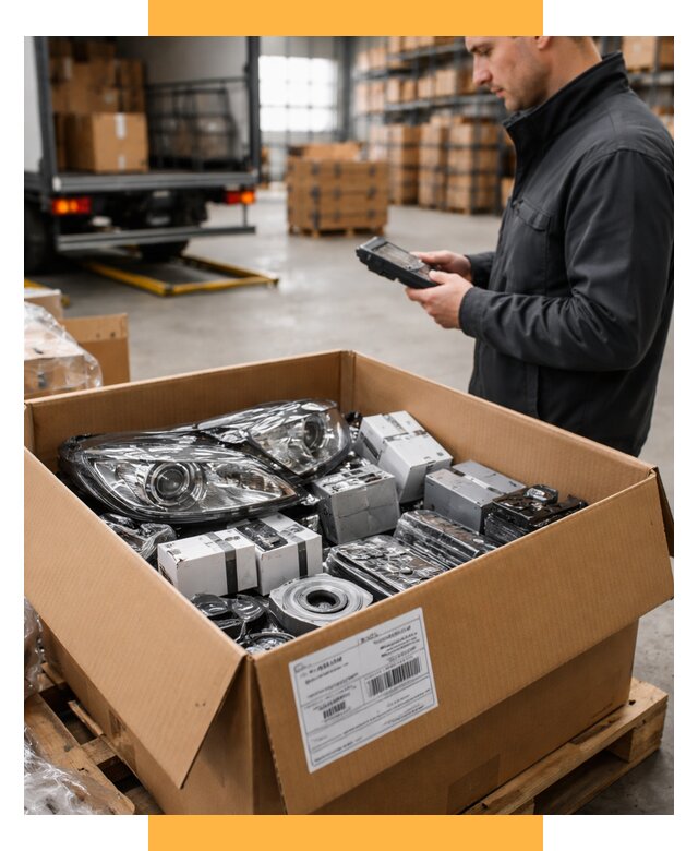 Доставка автозапчастей из Европы под ключ от 12876 р. | СетСервис-Рюп