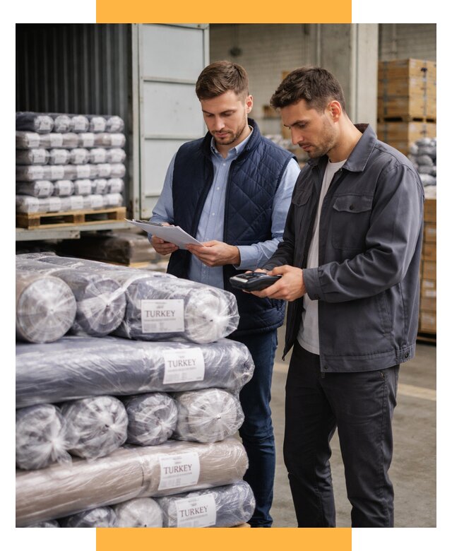 Доставка текстиля из Турции от 46355 р. под ключ, СетСервис-Рюп