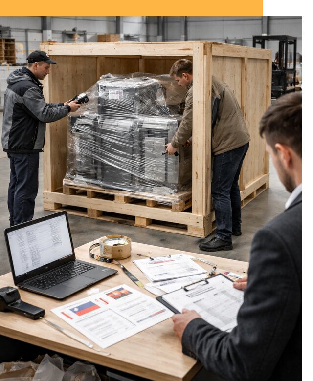 Доставка промышленного оборудования из США от 66957 руб