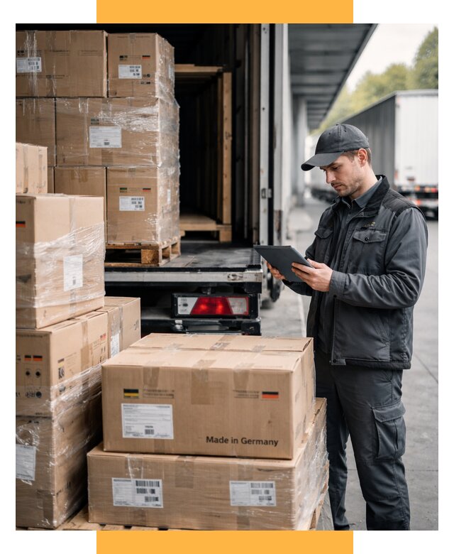 Доставка грузов из Германии от 46355 р. быстро - СетСервис-Рюп