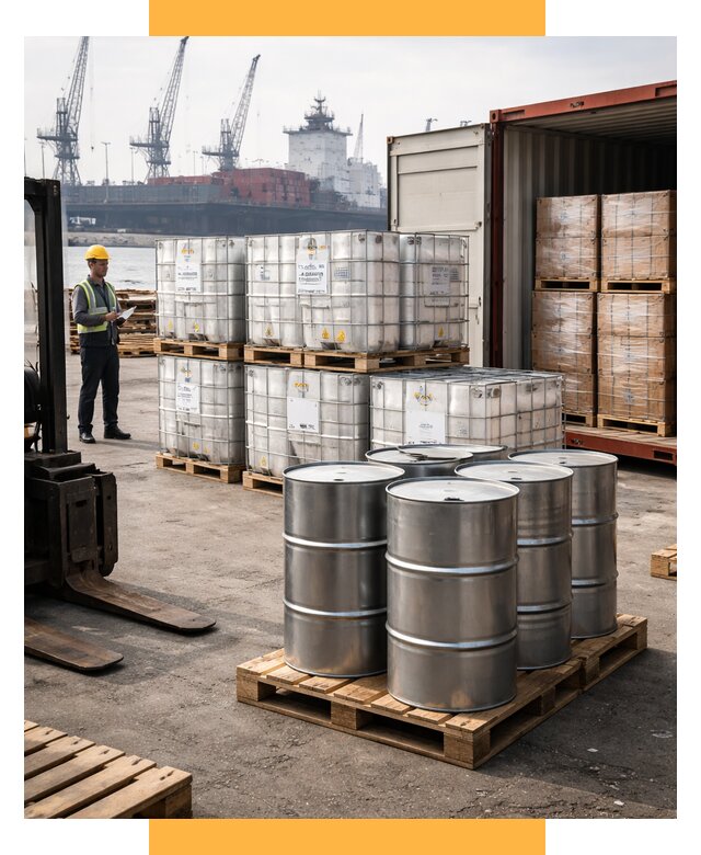 Доставка химического сырья из Индии от 257525 р. | СетСервис-Рюп