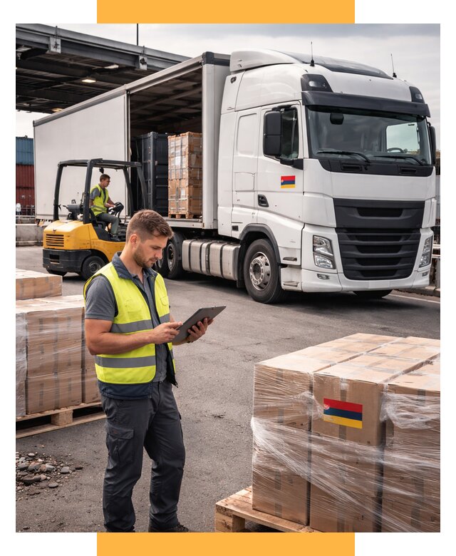 Автоперевозки из Армении от 97860 р. — услуги СетСервис-Рюп