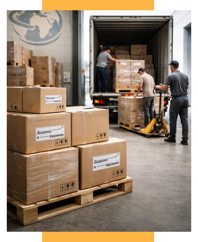 Доставка грузов в Израиль и экспорт от 46355 р. СетСервис-Рюп