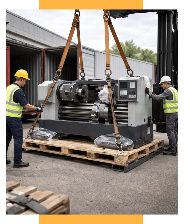 Перевозка станков и таможня от 61806 р. | СетСервис-Рюп логистика