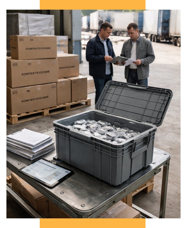 Перевозка комплектующих из Китая от 6696 р. | СетСервис-Рюп