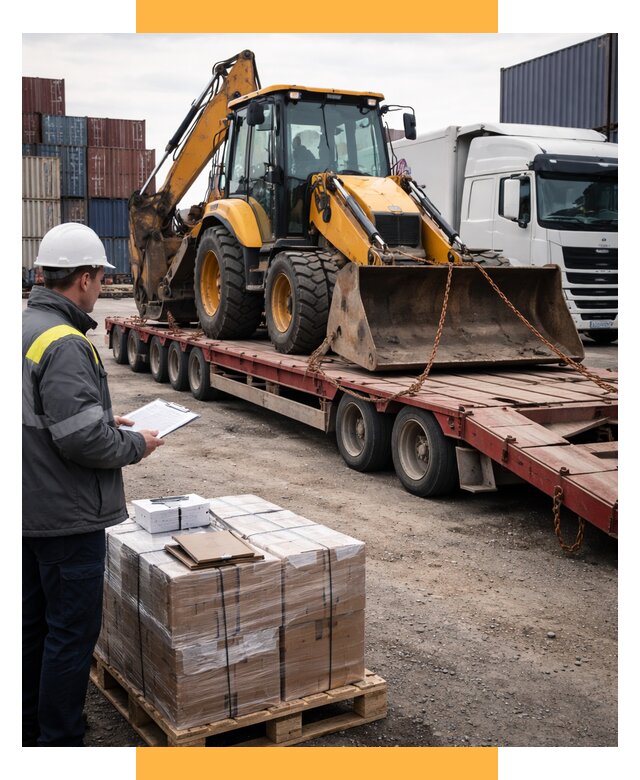 Международная перевозка спецтехники от 46355 р., СетСервис-Рюп