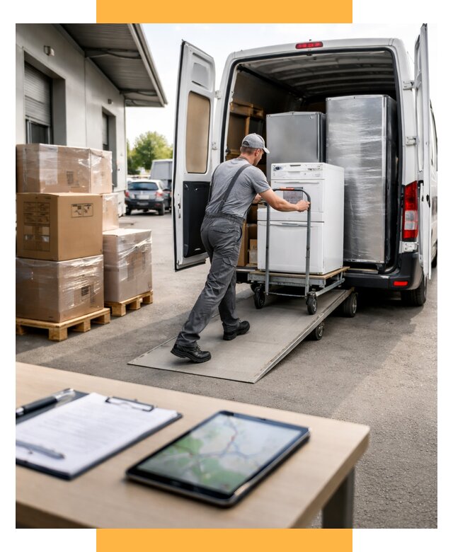 Перевозка бытовой техники от 6696 р. - логистика СетСервис-Рюп