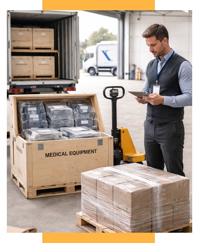 Перевозка медицинского оборудования от 15452 р. в СетСервис-Рюп