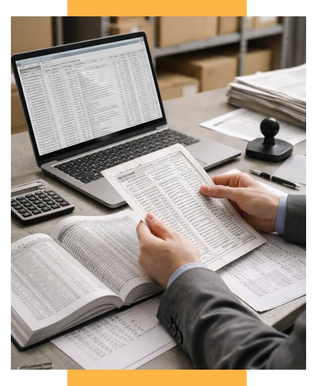 Подбор и проверка кода ТН ВЭД от 2575 р. - СетСервис-Рюп