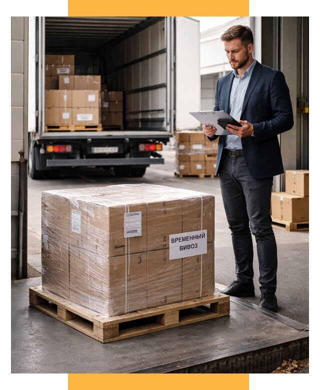 Временный вывоз товаров под ключ от 8241 р. | СетСервис-Рюп