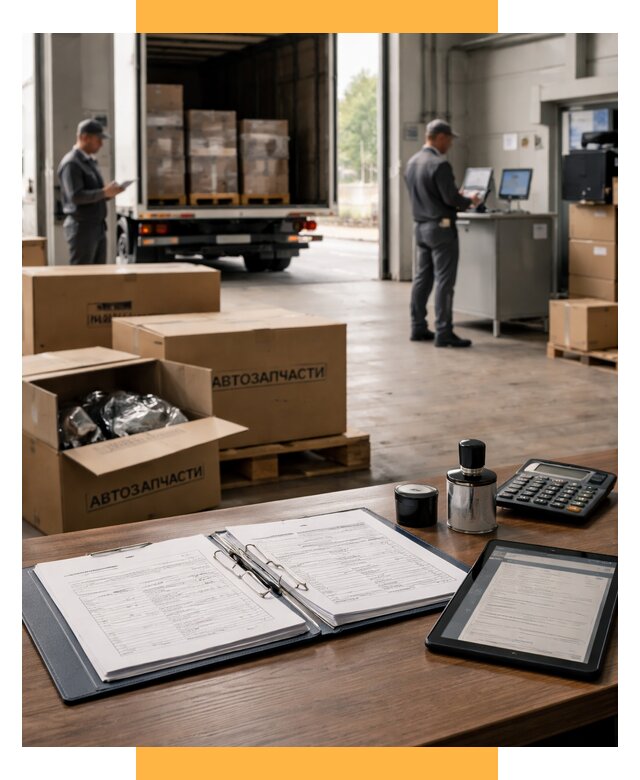 Таможенное оформление автозапчастей под ключ от 8756 р., СетСервис-Рюп
