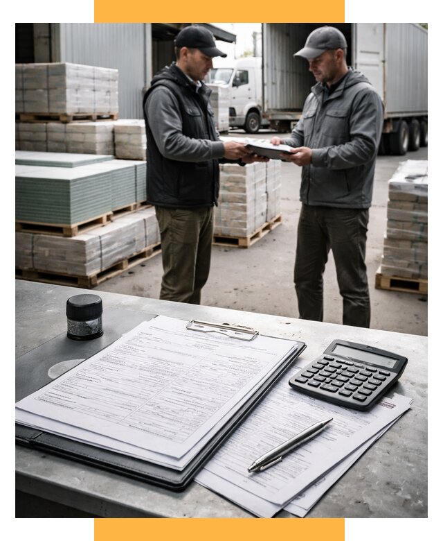 Таможенное оформление стройматериалов от 8756 р. | СетСервис-Рюп
