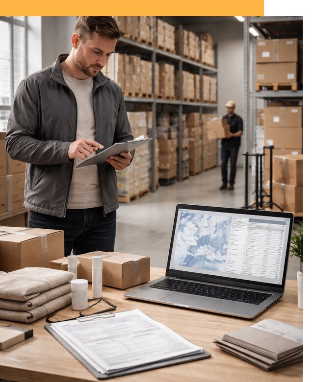 Закупка товаров в Европе под ключ: доставка, таможня от 7726 руб