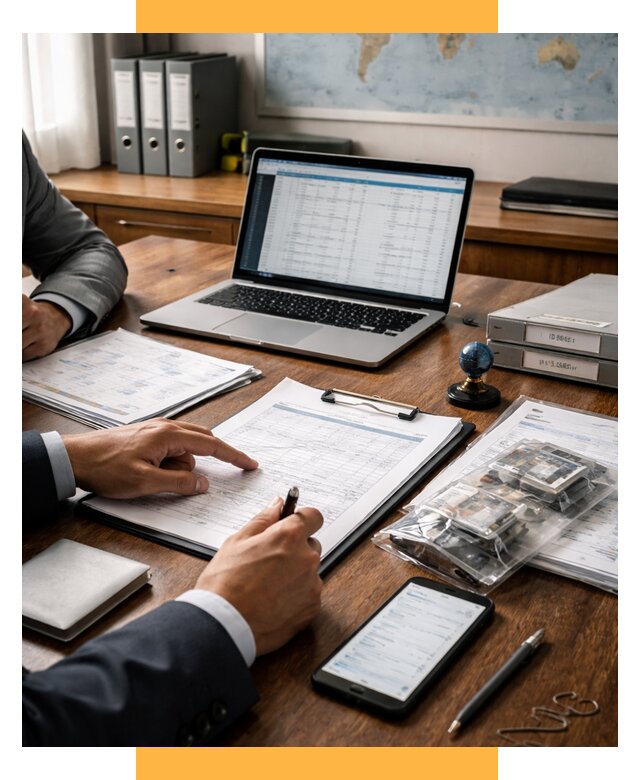 Проверка поставщика за рубежом от 8756 р. | СетСервис-Рюп аудит