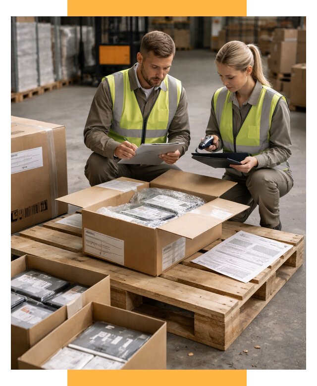 Инспекция товара перед отправкой от 4635 р. | СетСервис-Рюп