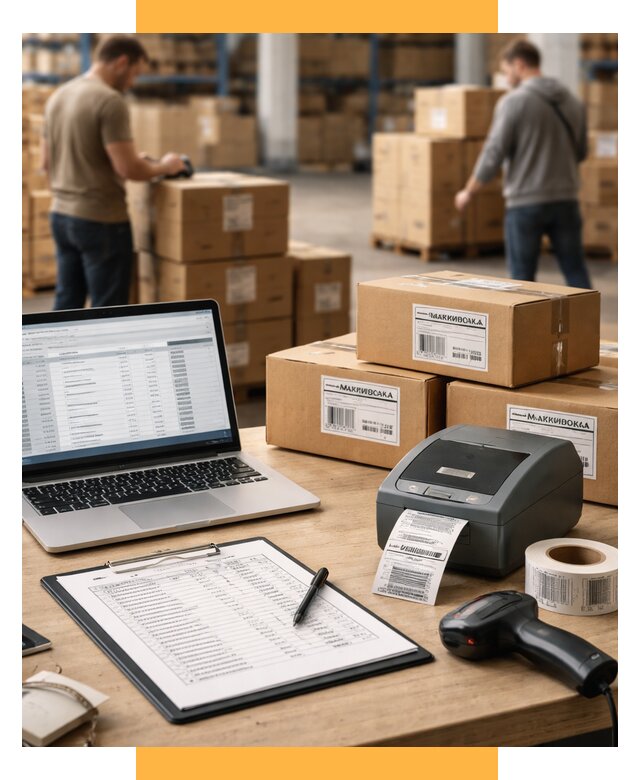 Маркировка импортных товаров от 4635 р. под ключ, СетСервис-Рюп